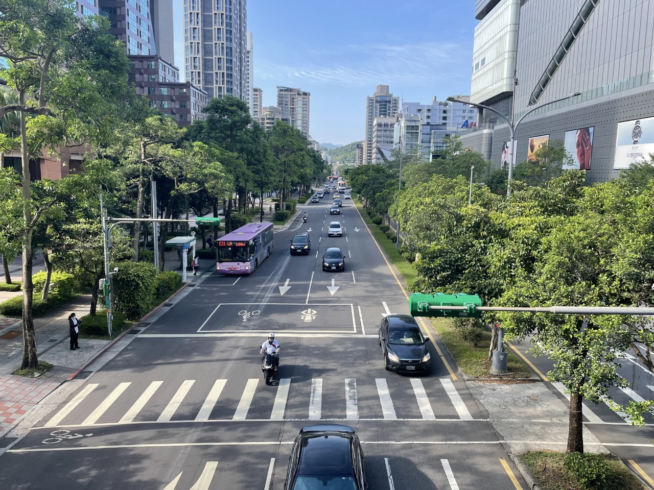 City Street in Taipei